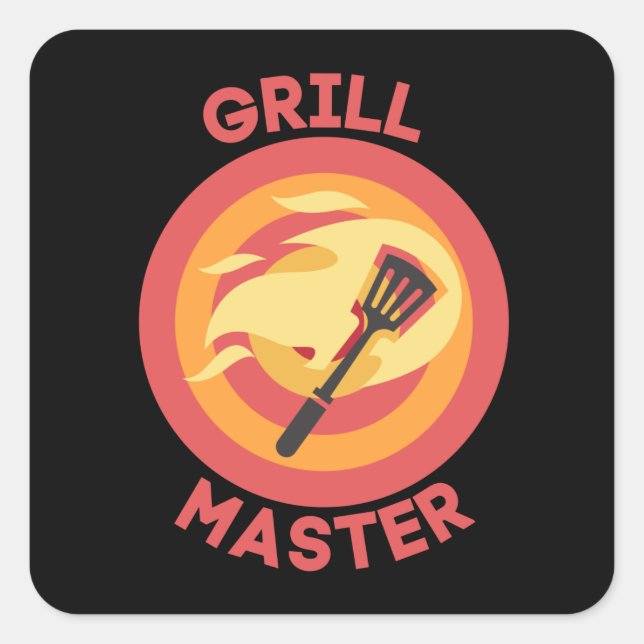 STICKER - GRILL MASTER (Vorderseite)
