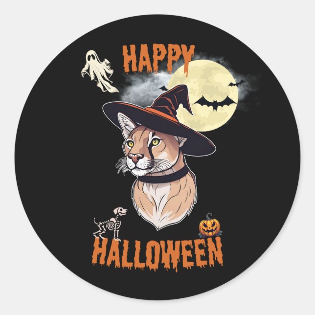 sticker halloween animals (Vorderseite)