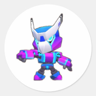 Sticker in den Brawl Stars, ein Spiel innerhalb ei