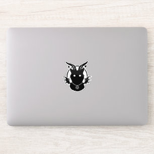 Sticker - "Katze mit Hörnern"
