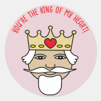 Sticker king of my heart