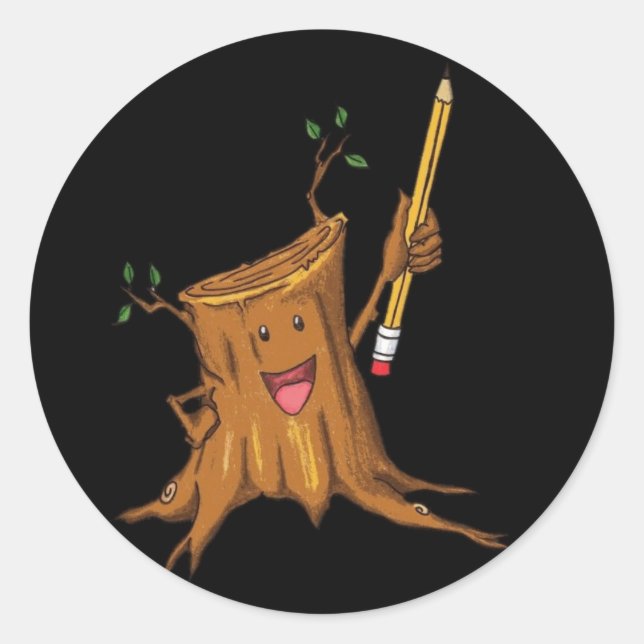 Sticker (klein), schwarz (Vorderseite)