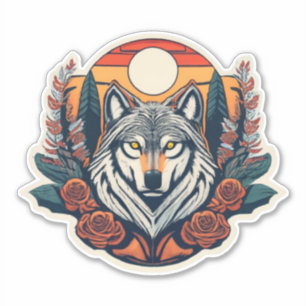 Sticker Magic Wolf Inspiriert Kreationen