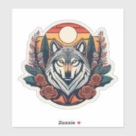 Sticker Magic Wolf Inspiriert Kreationen