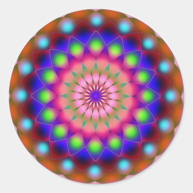 Sticker Mandala (Vorderseite)