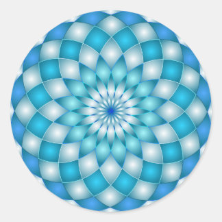 Sticker mandala abstrakt Lotus Blume