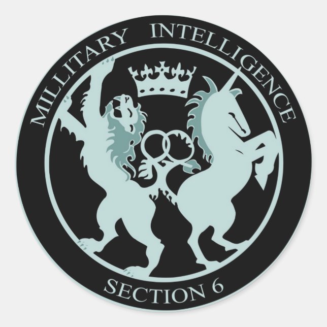 Sticker Military Intelligence Section 6 (Vorderseite)
