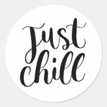 Sticker Minimalistische Kalligrafie für Journaling