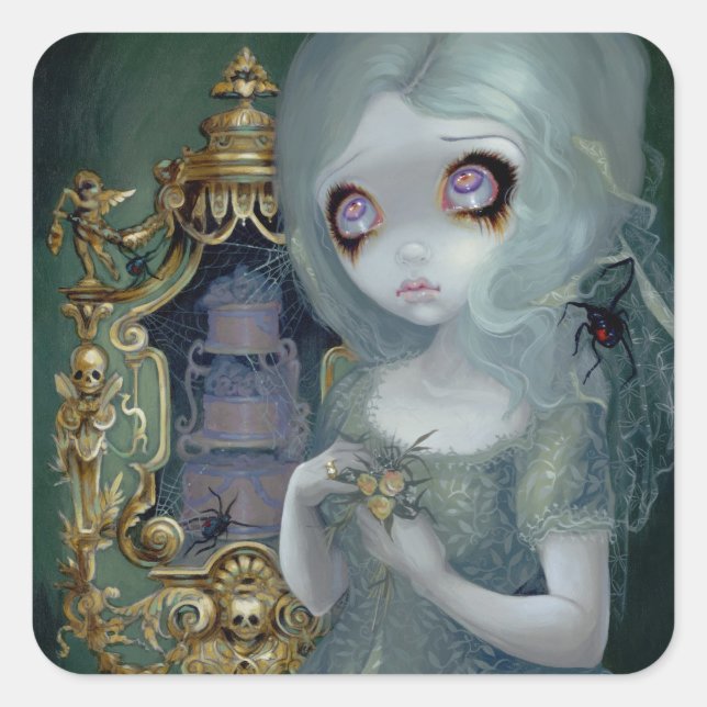 Sticker "Miss Havisham" (Vorderseite)