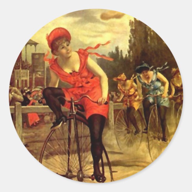 Sticker Modebike Racing Vintag Bike (Vorderseite)