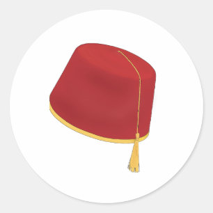 Sticker Moroccan Hat