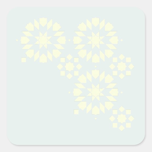 Sticker Moroccan Zelij (Vorderseite)