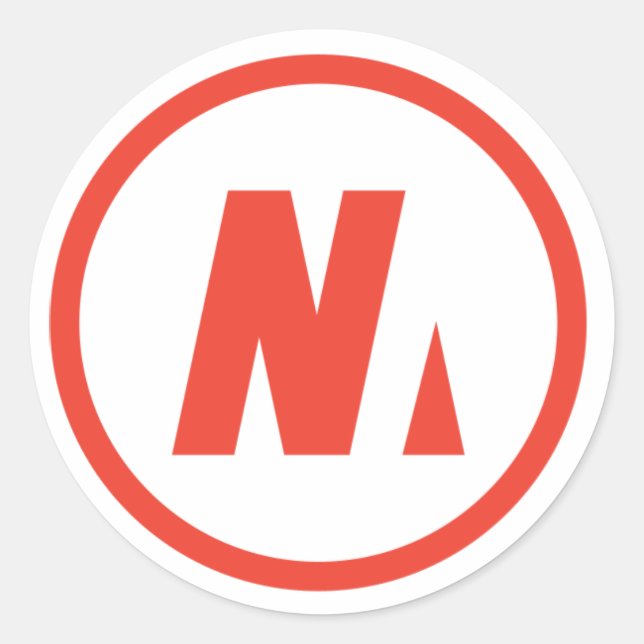Sticker Nousmotards Rond (Vorderseite)