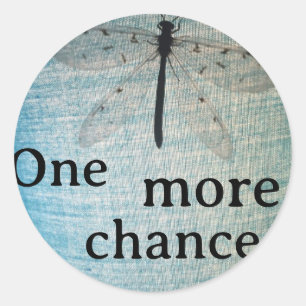 Sticker 'one more chance'