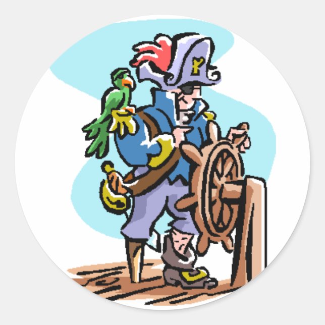 STICKER - PIRATE (Vorderseite)