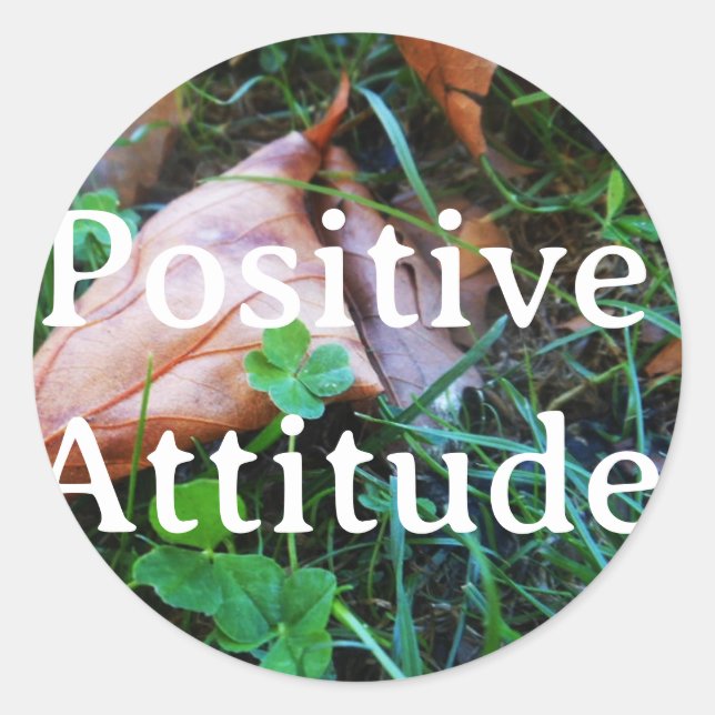 Sticker 'Positive Attbereitschaft' (Vorderseite)
