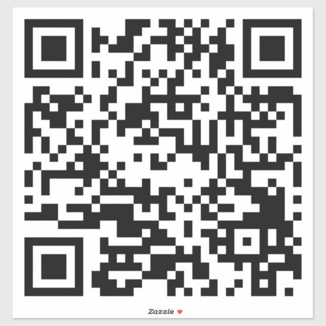sticker qr code (Blatt)