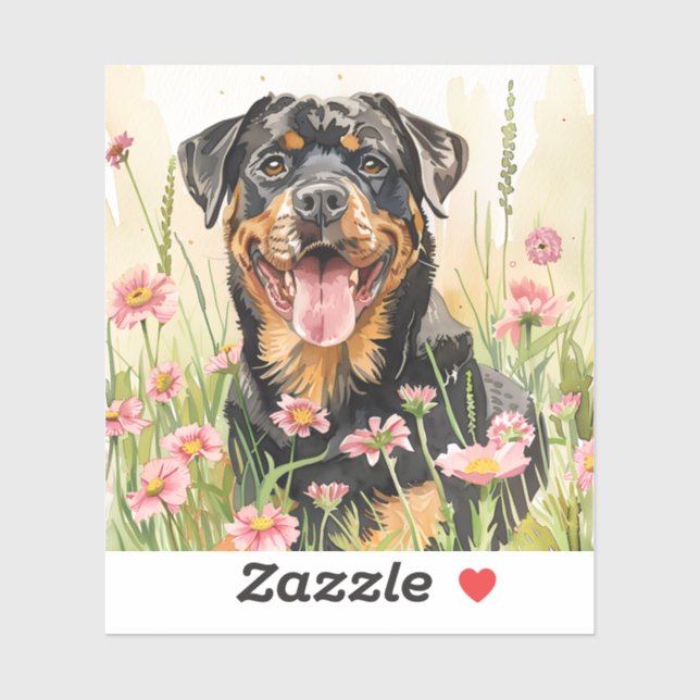 Sticker – Rottweiler Sticker (Blatt)
