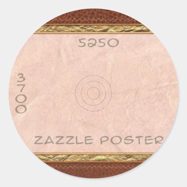 Sticker - Runde v2 - Landschaft (Vorderseite)