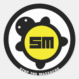 Sticker! Runder Aufkleber