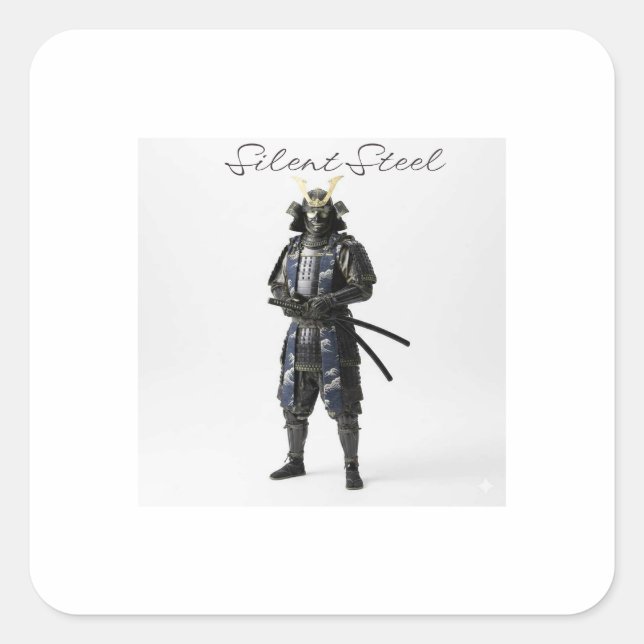 sticker samurai warrior (Vorderseite)