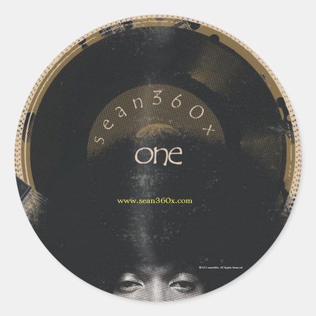 Sticker sean360x 360° (Vorderseite)