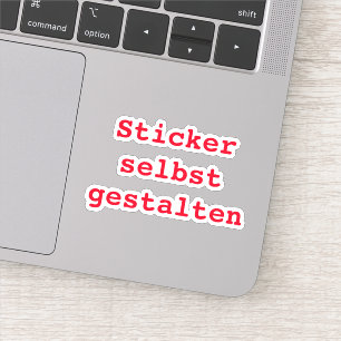 Sticker selbst gestalten