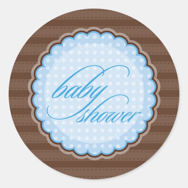 STICKER / SIEGEL: Babydusche (Vorderseite)