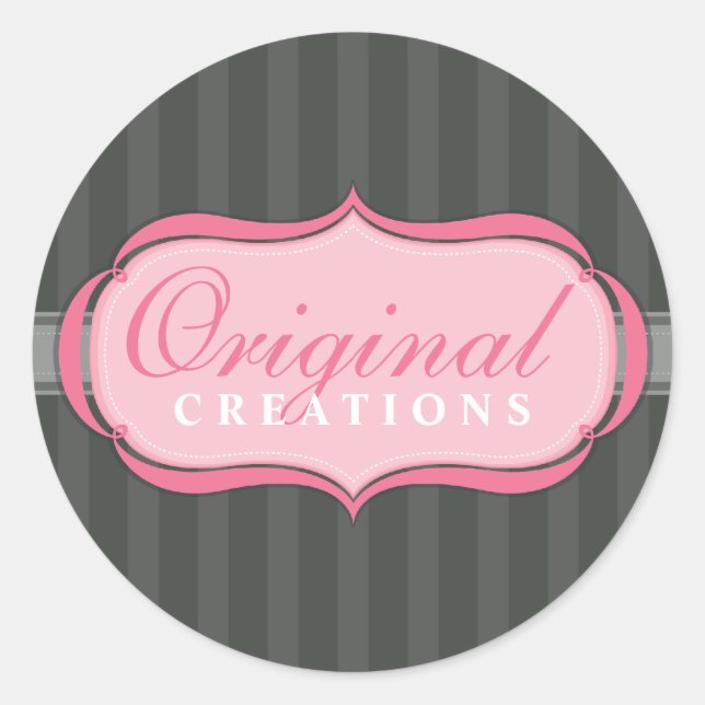 STICKER SIEGEL: eleganter Flammenbaum 6 (Vorderseite)