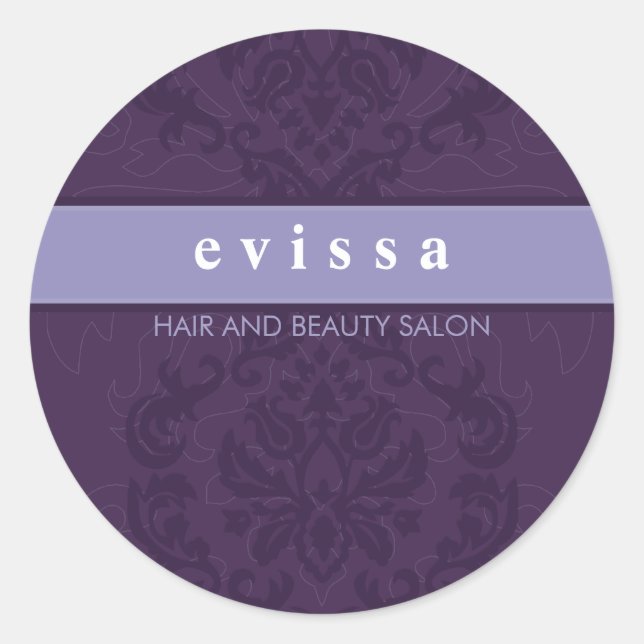 STICKER-SIEGEL: Finesse 3 Runder Aufkleber (Vorderseite)