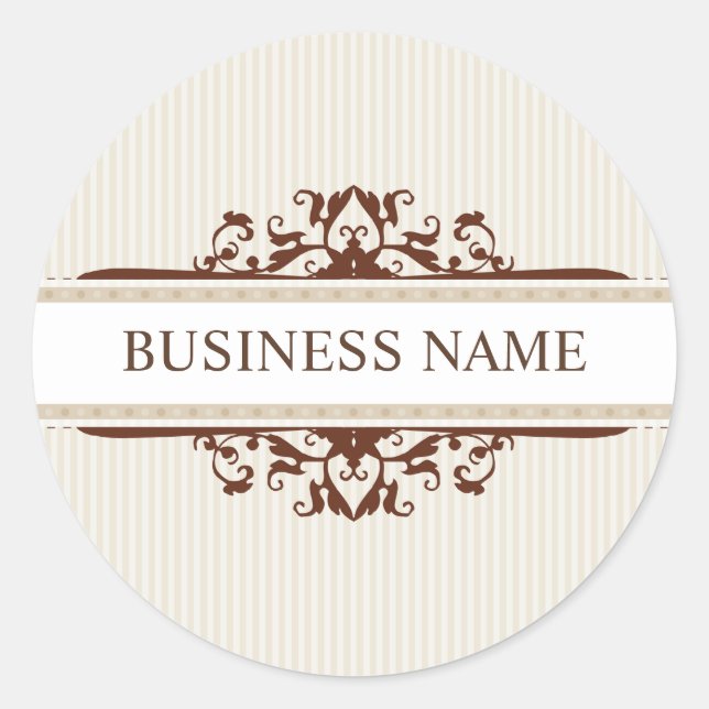 STICKER-SIEGEL: Göttlich 1 Runder Aufkleber (Vorderseite)