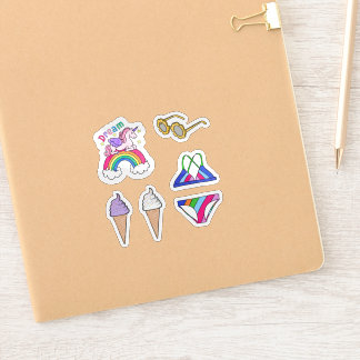 Sticker - Sommer-Badeanzug-Spaß