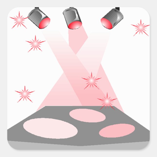 Sticker Stagelight Talent Show Drama Singakts (Vorderseite)