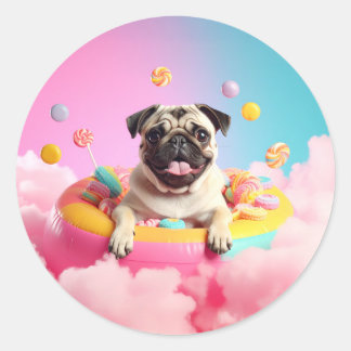 Sticker süßer Mops