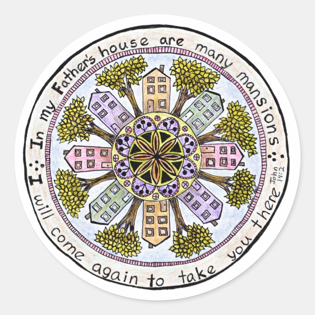 Sticker Vaterhaus (Vorderseite)