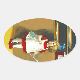 Sticker Vintag Holiday Backen Kuchen Schürze Küche