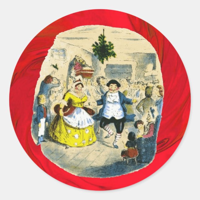 Sticker - Weihnachtssticker - Fezziwig (Vorderseite)