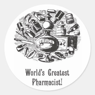 Sticker Weltbester Apotheker