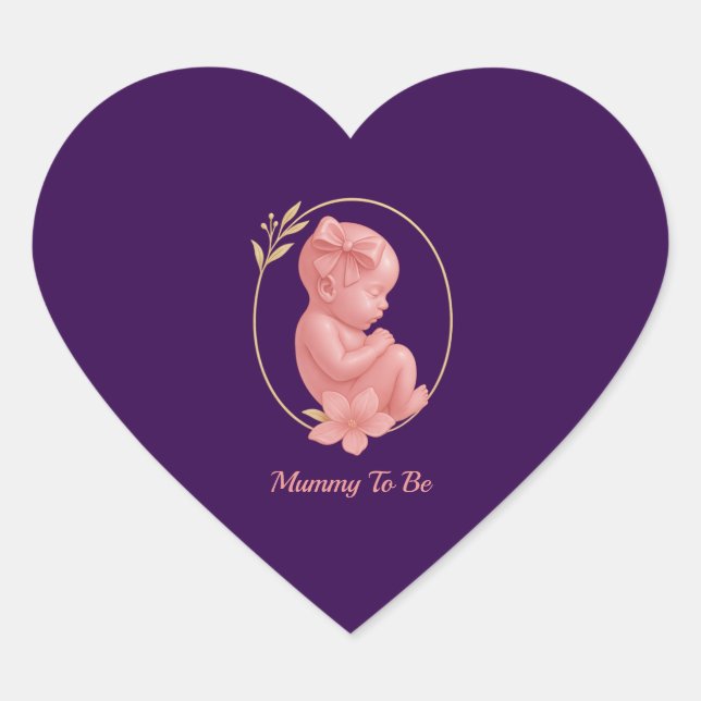 Sticker - Werdende Mutter (Vorderseite)