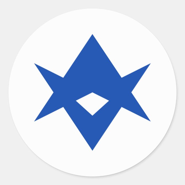 Sticker with Flag of Toyota City, Japan (Vorderseite)