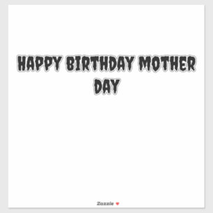 Sticker zum Geburtstag