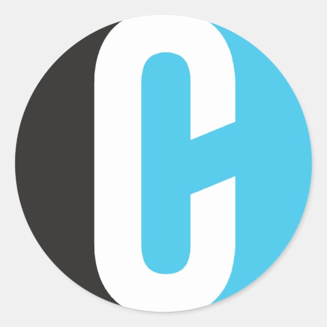 StickerA Runder Aufkleber (Vorderseite)