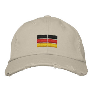 Stickerei auf deutscher Flagge Bestickte Baseballkappe