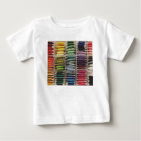 Stickerei Floss Regenbogen