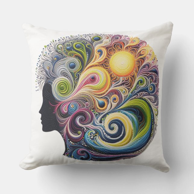 Stickerei Kissen (Vorderseite)