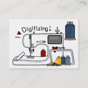 Stickerei - Mode - Seamstress - SRF Visitenkarte