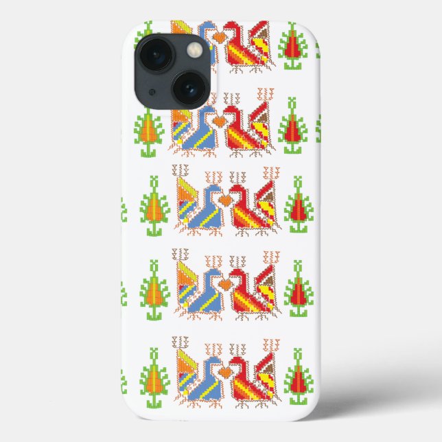 Stickerei Muster iPhone 6/6, Tough Xtreme, Case-Mate iPhone Hülle (Rückseite)