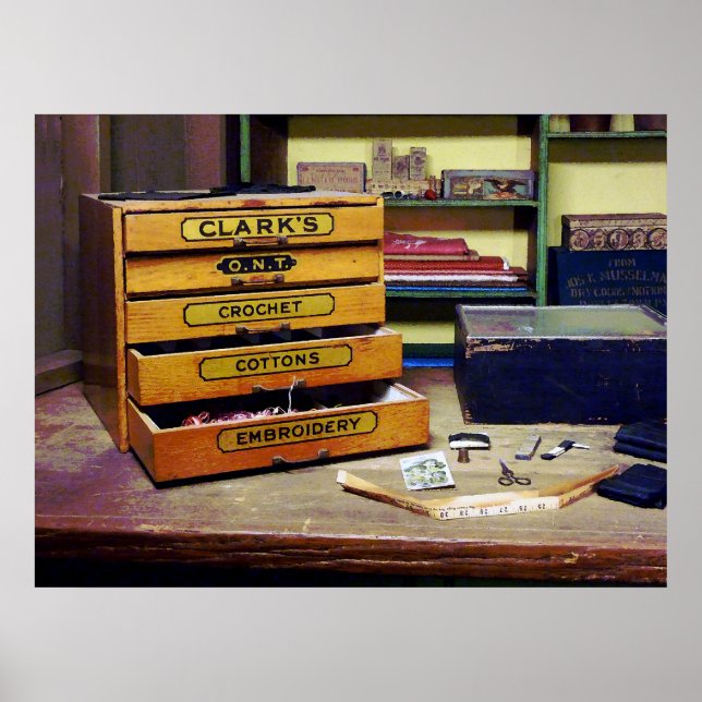 Stickerei Poster (Vorne)