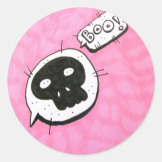 Stickereien Runder Aufkleber