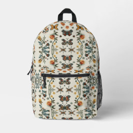 Stickereimuster Bedruckter Rucksack